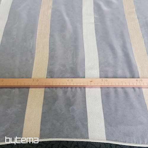 Tenda in voile STRIPES ORO