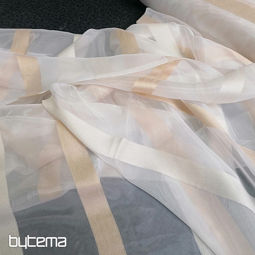 Tenda in voile STRIPES ORO