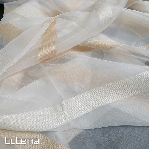 Tenda in voile STRIPES ORO