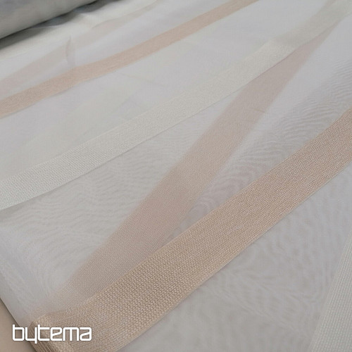 Tenda in voile STRIPES ORO