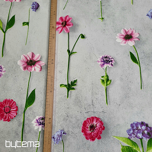 FIORI in tessuto decorativo