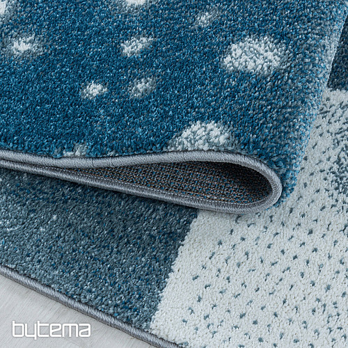 Tappeto di lusso per bambini FUNNY BLUE PENGUIN