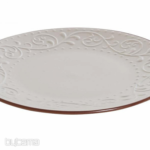 Piatto fondo RILIEVO BEIGE 27,5x2cm beige