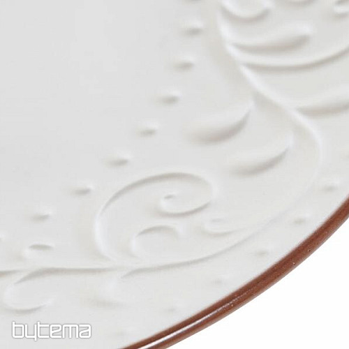 Piatto fondo RILIEVO BEIGE 27,5x2cm beige