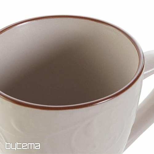 Tazza BEIGE RELIEF 325ml beige