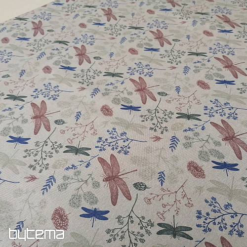 Tessuto decorativo Libellule