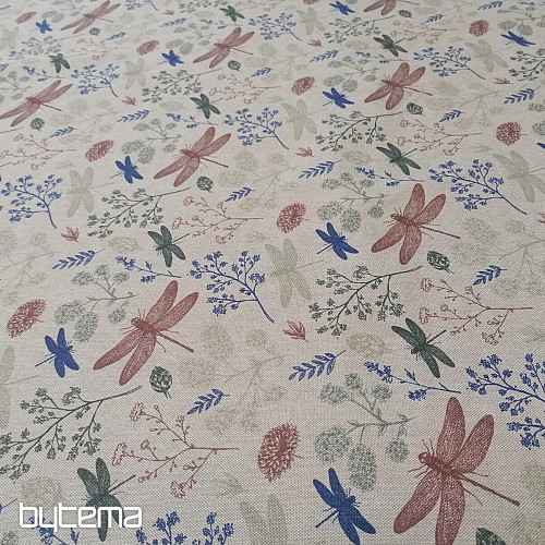 Tessuto decorativo Libellule