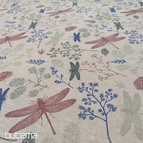 Tessuto decorativo Libellule