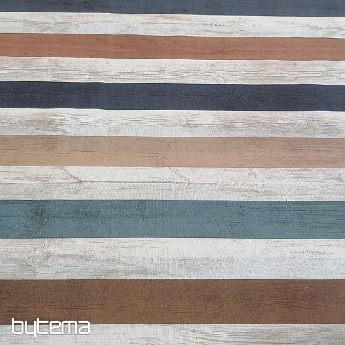 Tessuto decorativo Righe oceaniche
