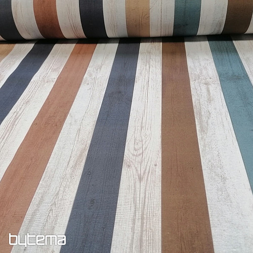 Tessuto decorativo Righe oceaniche