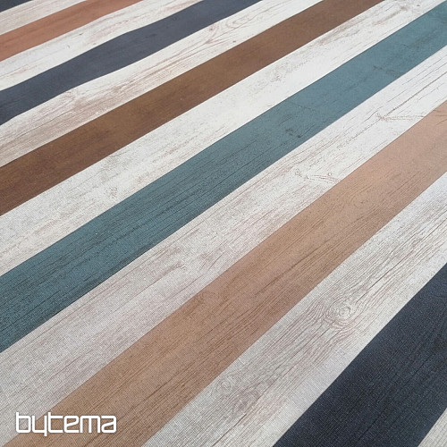 Tessuto decorativo Righe oceaniche