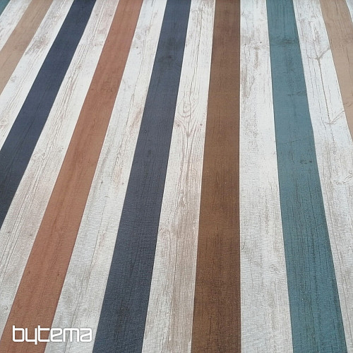 Tessuto decorativo Righe oceaniche