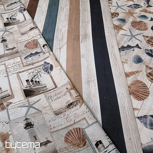 Tessuto decorativo Oceano
