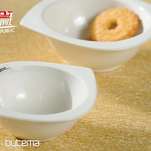 Ciotola a ingranaggi bianca