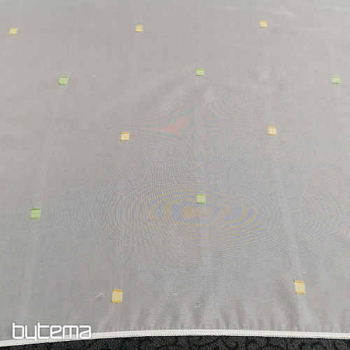 Tenda in voile bianco 9350/300/42