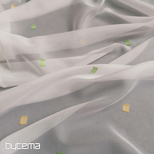 Tenda in voile bianco 9350/300/42
