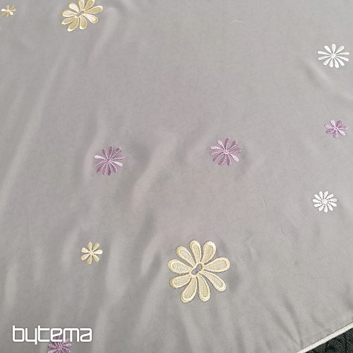 Tenda in voile bianco 633/300/6730
