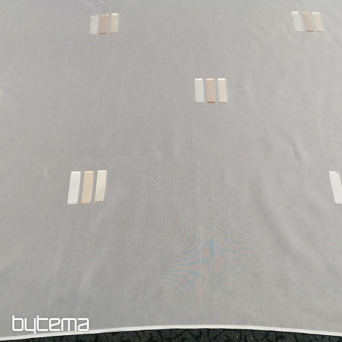 Tenda in voile bianco 36935/320