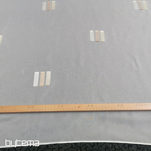 Tenda in voile bianco 36935/320