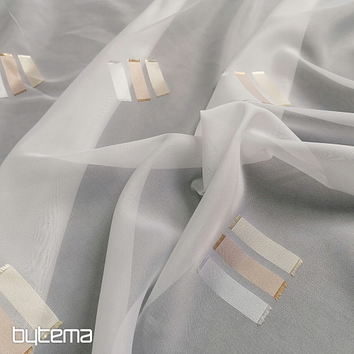 Tenda in voile bianco 36935/320