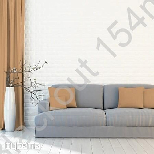 Tessuto decorativo BLACKOUT per tende nocciola 154