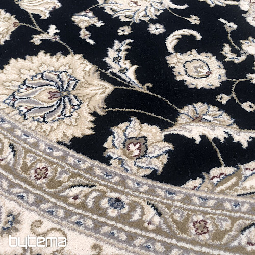 Tappeto classico rotondo in lana DIAMOND 7253/500