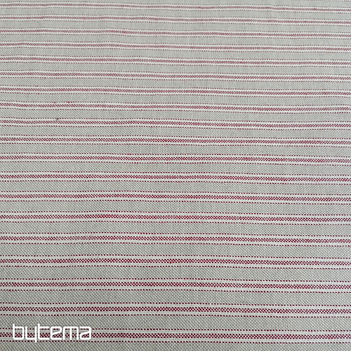 Tessuto decorativo Righe Iris - bordeaux 65