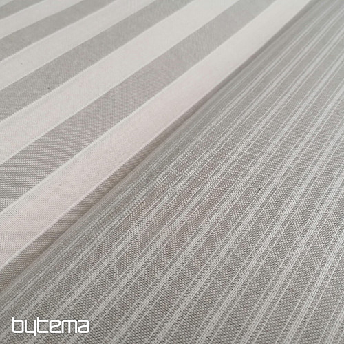Tessuto decorativo Righe Iris - beige 50