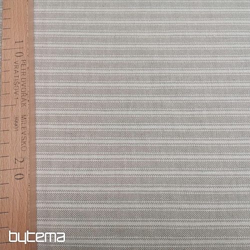 Tessuto decorativo Righe Iris - beige 50