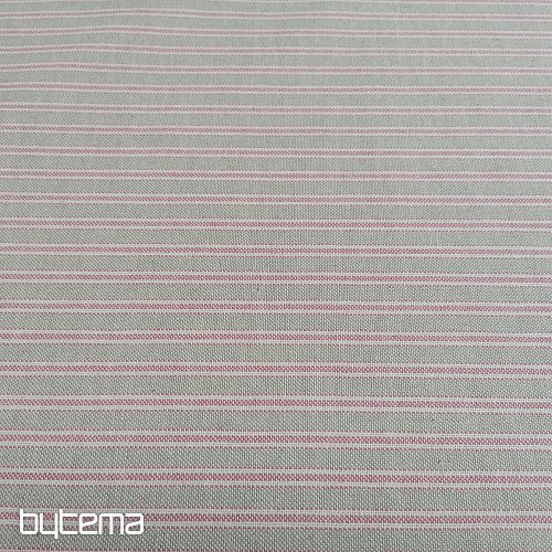 Tessuto decorativo Righe Iris - rosa 76
