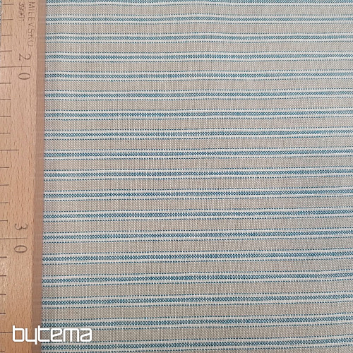 Tessuto decorativo Righe Iris - blu 77