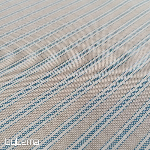 Tessuto decorativo Righe Iris - blu 77