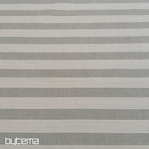 Tessuto decorativo strisce Trebol - beige 2 cm 50
