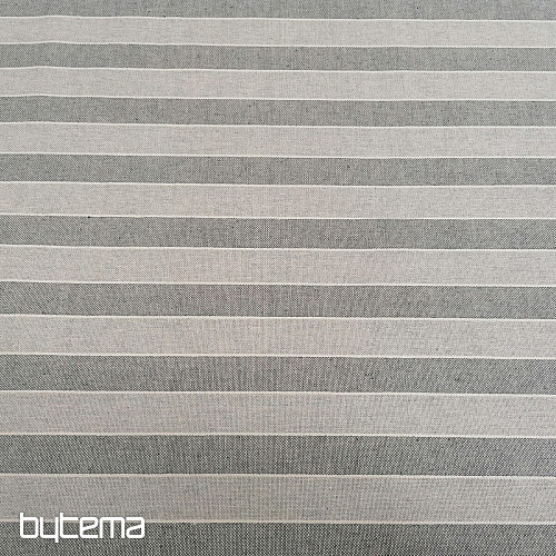 Tessuto decorativo strisce Trebol - grigio 2 cm 72