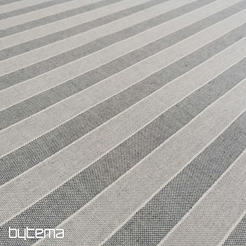 Tessuto decorativo strisce Trebol - grigio 2 cm 72