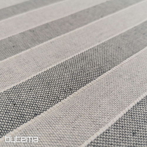 Tessuto decorativo strisce Trebol - grigio 2 cm 72