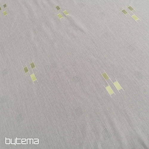 Tenda in voile 12106/180/04 fantasia verde