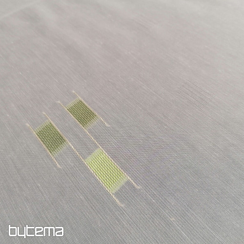 Tenda in voile 12106/180/04 fantasia verde