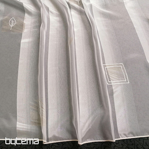 Tenda in voile petali crema beige - 731/300