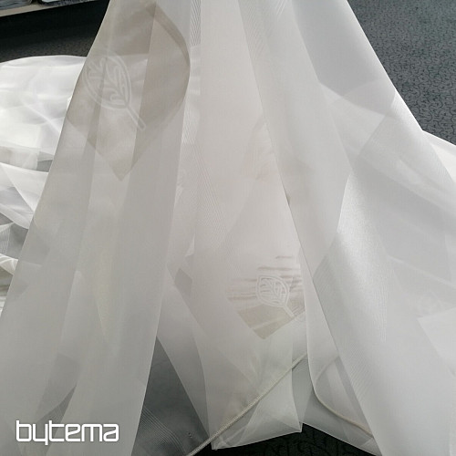 Tenda in voile petali crema beige - 731/300