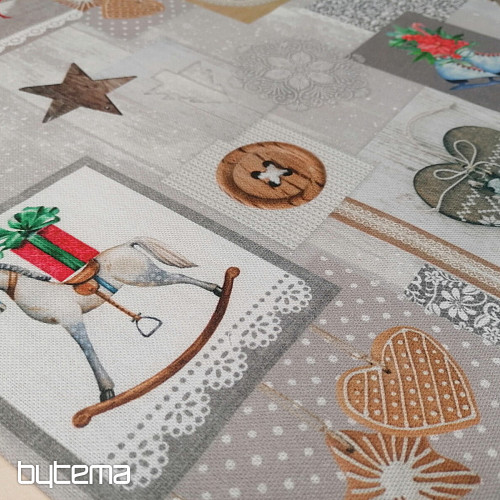 Tessuto per decorazioni natalizie Decorazioni natalizie