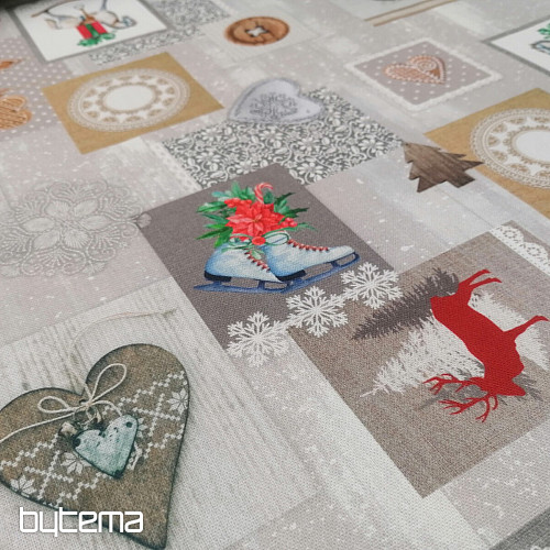 Tessuto per decorazioni natalizie Decorazioni natalizie