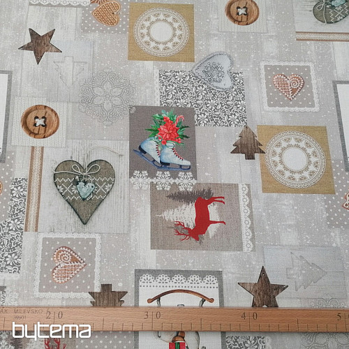 Tessuto per decorazioni natalizie Decorazioni natalizie