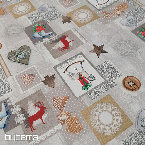 Tessuto per decorazioni natalizie Decorazioni natalizie
