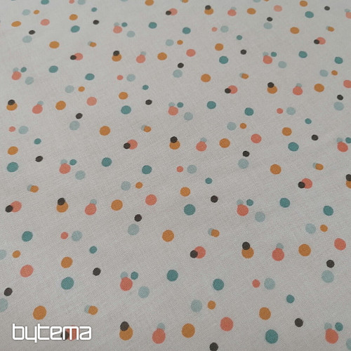 Tessuto di cotone TICOY DOTS
