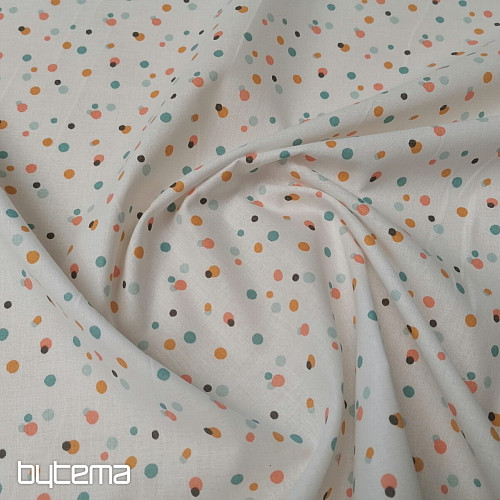 Tessuto di cotone TICOY DOTS