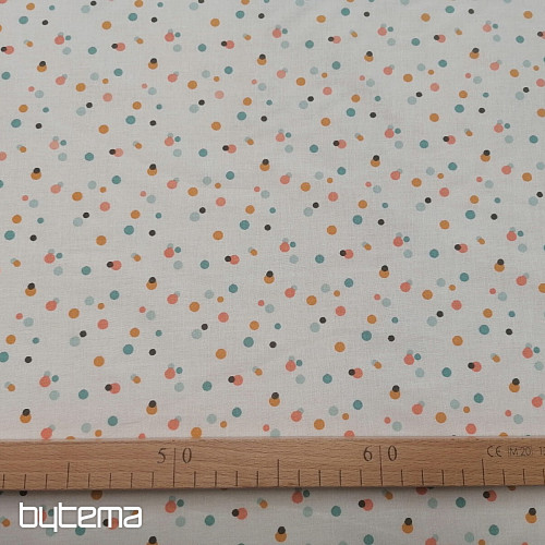 Tessuto di cotone TICOY DOTS