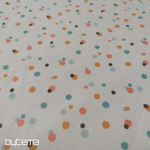 Tessuto di cotone TICOY DOTS