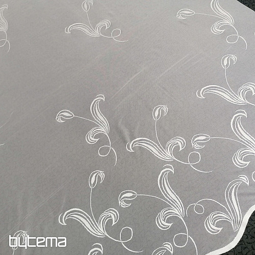 Tenda jacquard a foglie 4040/170