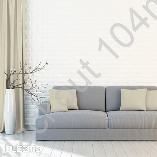 Tessuto decorativo BLACKOUT per tende, caffè chiaro 104